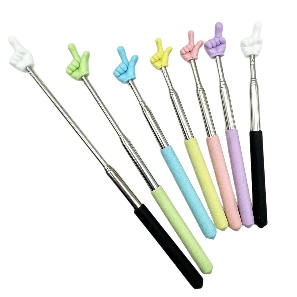 Retractable Finger Reading Stick Teachers Teaching Finger Stick Children Reading Point Reading Stick Home Pointer Baton Factory Outlet