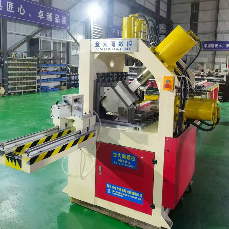Large Angle Steel H Steel Angle Iron Cnc Hydraulic Fully Automatic Punching Machine Square Tube Round Tube U Groove Flat Steel Punching and Cutting