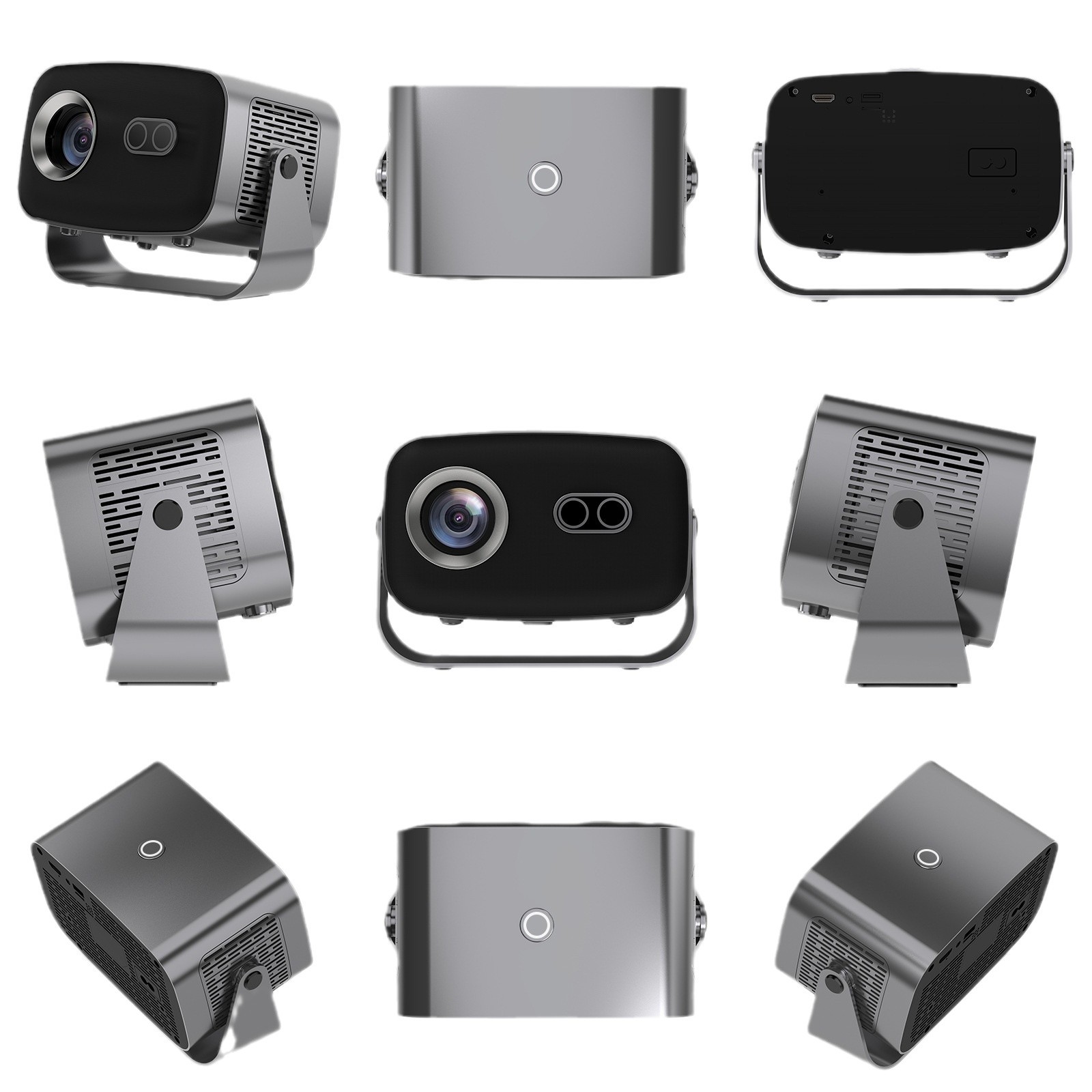 Cross-border New Auto Focus Projector A10 Android WIFI Projector 4K HD Mini PTZ Portable