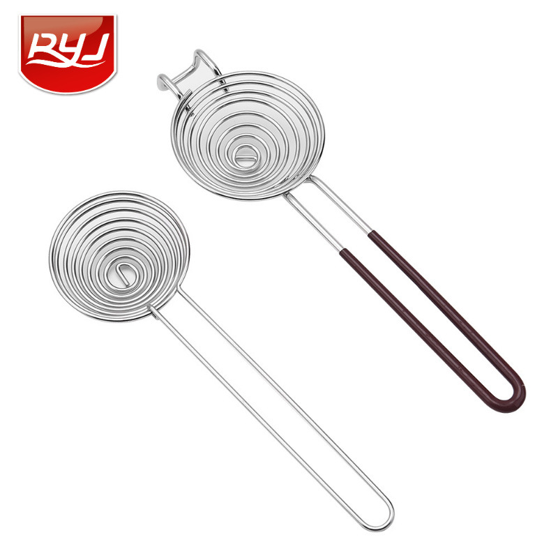 Разделитель яичного белка из нержавеющей стали 304 креативный с длинной ручкой разделитель яиц для горячих блюд