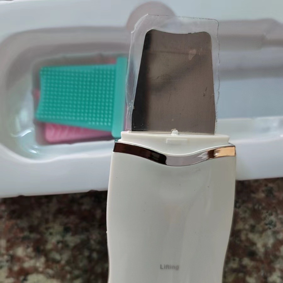 Cross-border Ultrasonic Atomization Household Beauty Instrument Pore Deep Cleaning Blackhead Shovel Electric Face Shovel