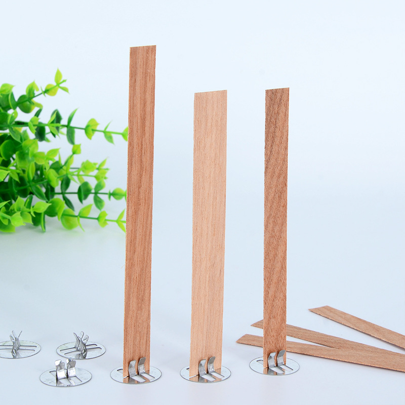 [Wick] factory wholesale word wood core can be DIY aromatherapy candle wick wood core replacement Wick wood chips