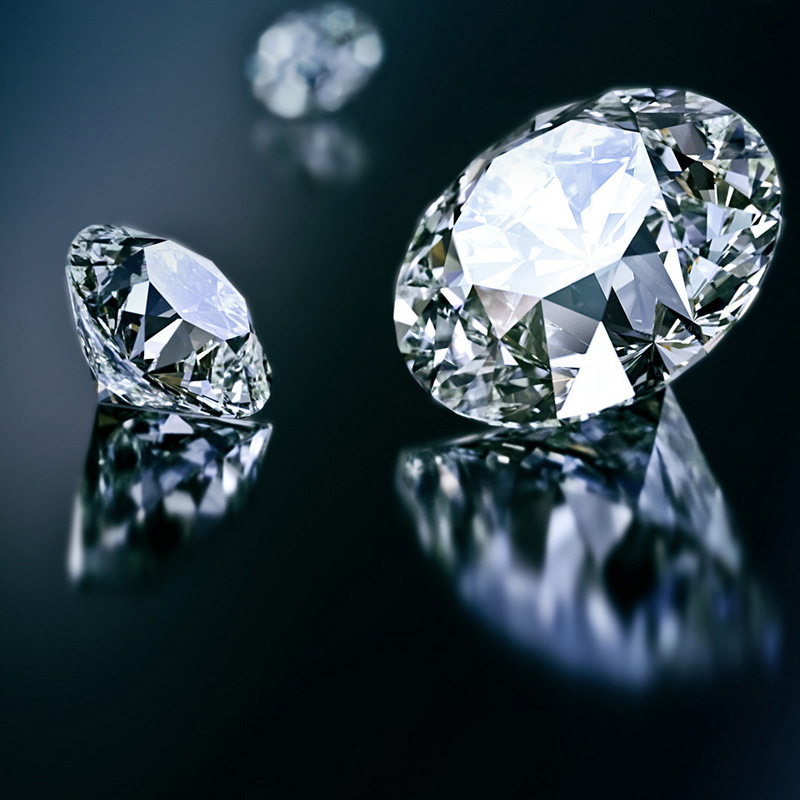 Henan Artificial Cultivation Diamond Laboratory Cultivation Diamond Artificial 1 karat Inlaid Ring D Color Bare Stone HPHT