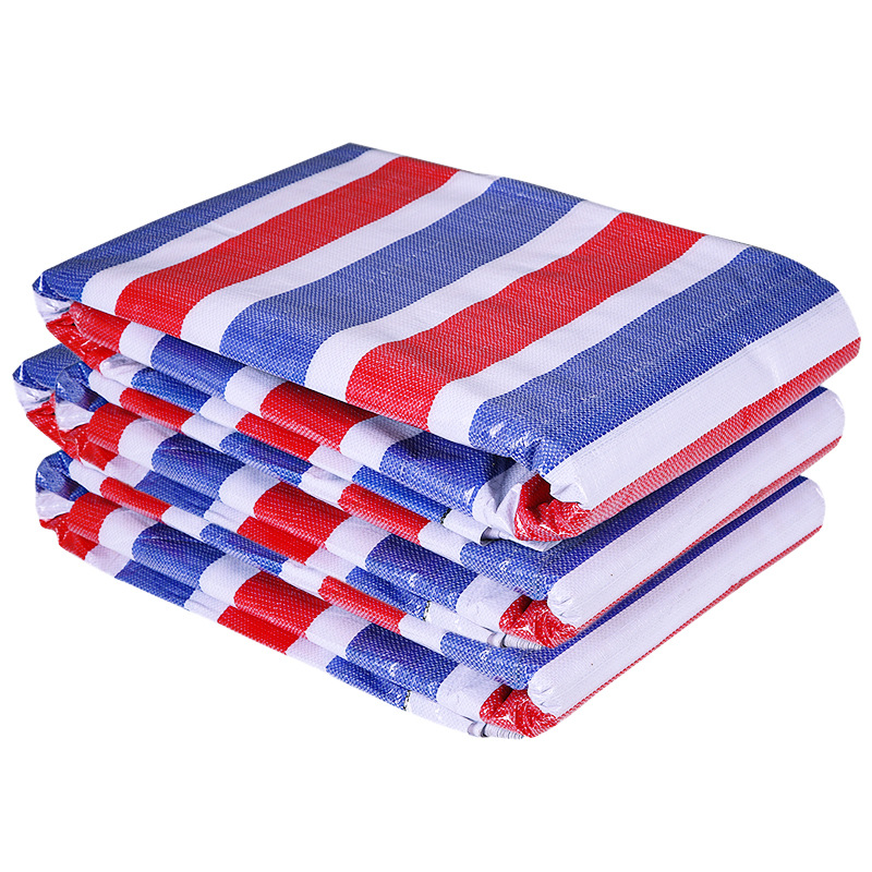 Color strip cloth manufacturers double waterproof folding packaging custom 0.4 meters roll cloth new pe coated woven cloth