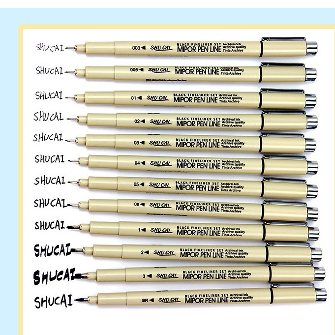 Waterproof Needle Pen for Art Students, Comic Design, Architectural Design, Signature Pen, Hand-Drawn Sketch, Outlining Pen, Architectural Hand-Drawing