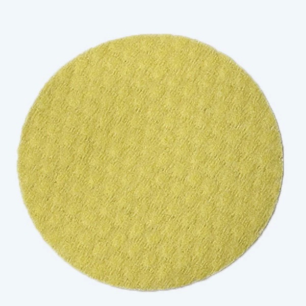 Factory direct yellow cotton pearl pattern thickened round salicylic acid cotton base cloth