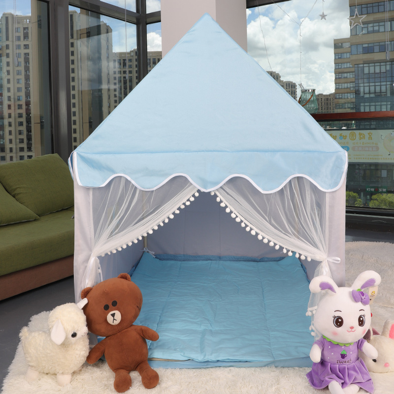 Оптовая продажа маленькой палатки для детей, принцесса, большой домик для игр, детская палатка