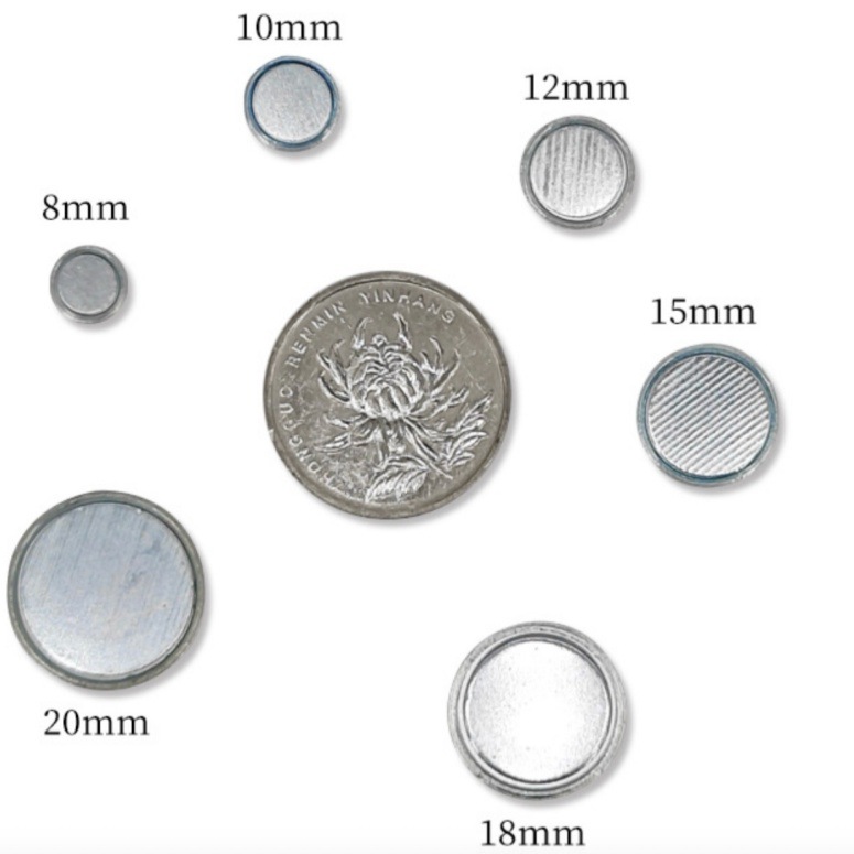 Strong Suction N52 Neodymium Iron Boron Strong Magnet Magnetic Buckle Pvc Magnet Round Single-Sided Magnet Iron-Absorbing Sheet Magnetic Buckle Magnet