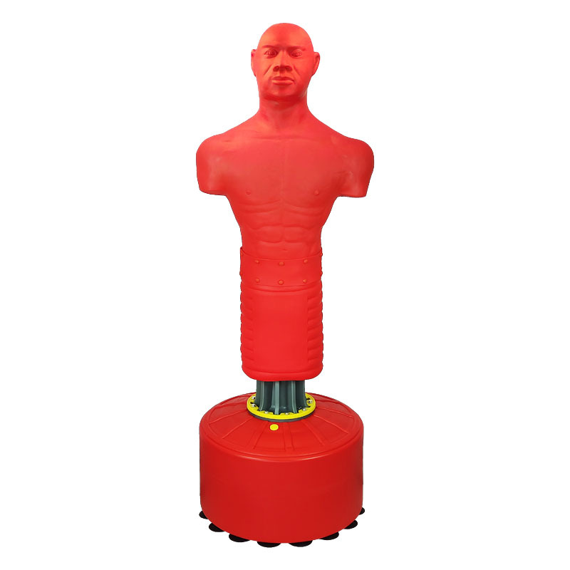 Silicone humanoid sandbag boxing rack household vent dummy professional Sanda training equipment tumbler vent sandbag