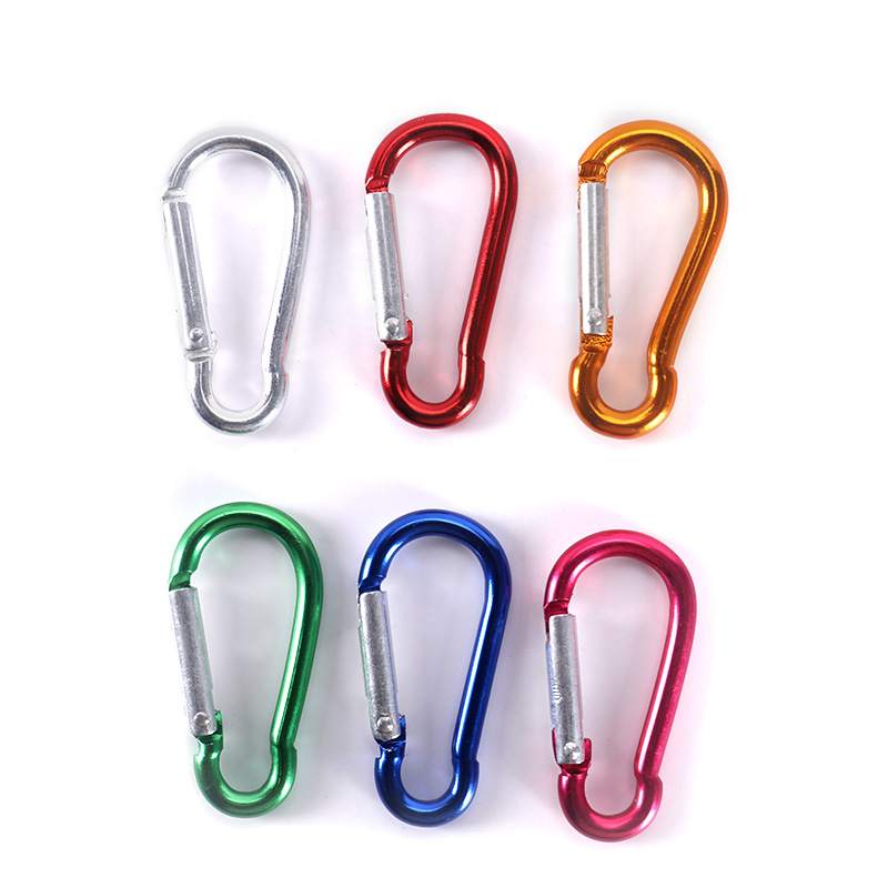 Outdoor Metal Quick-Hang D-Shaped Aluminum Alloy Gourd-Shaped Carabiner Climbing Water Bottle Water Bottle Aluminum Buckle Aviation Aluminum Hanging Buckle