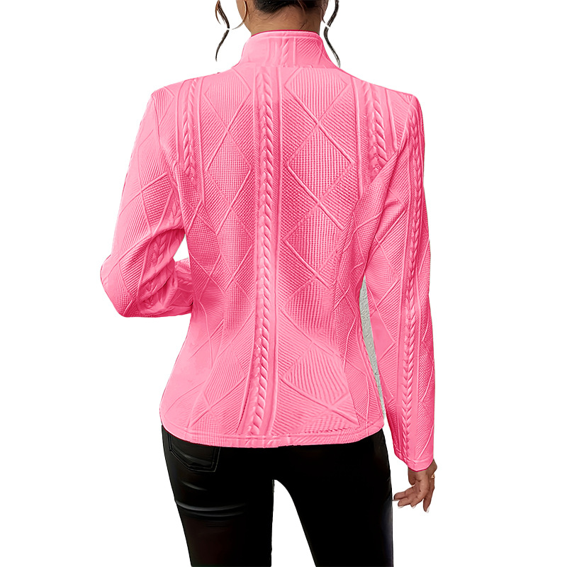 Independent station Amazon 2024 European and American foreign trade autumn and winter new best selling button pattern small suit jacket