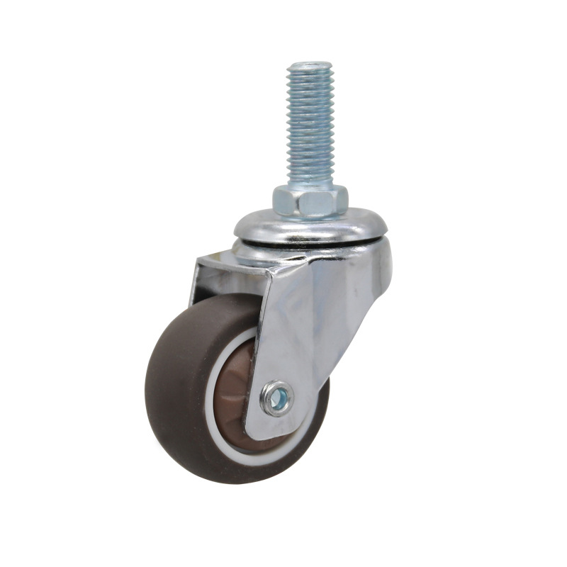 1 inch silent universal wheel 1.5 inch silk tooth flower rack small wheel coffee table wheel 2 inch display cabinet book 3 inch chair wheel caster