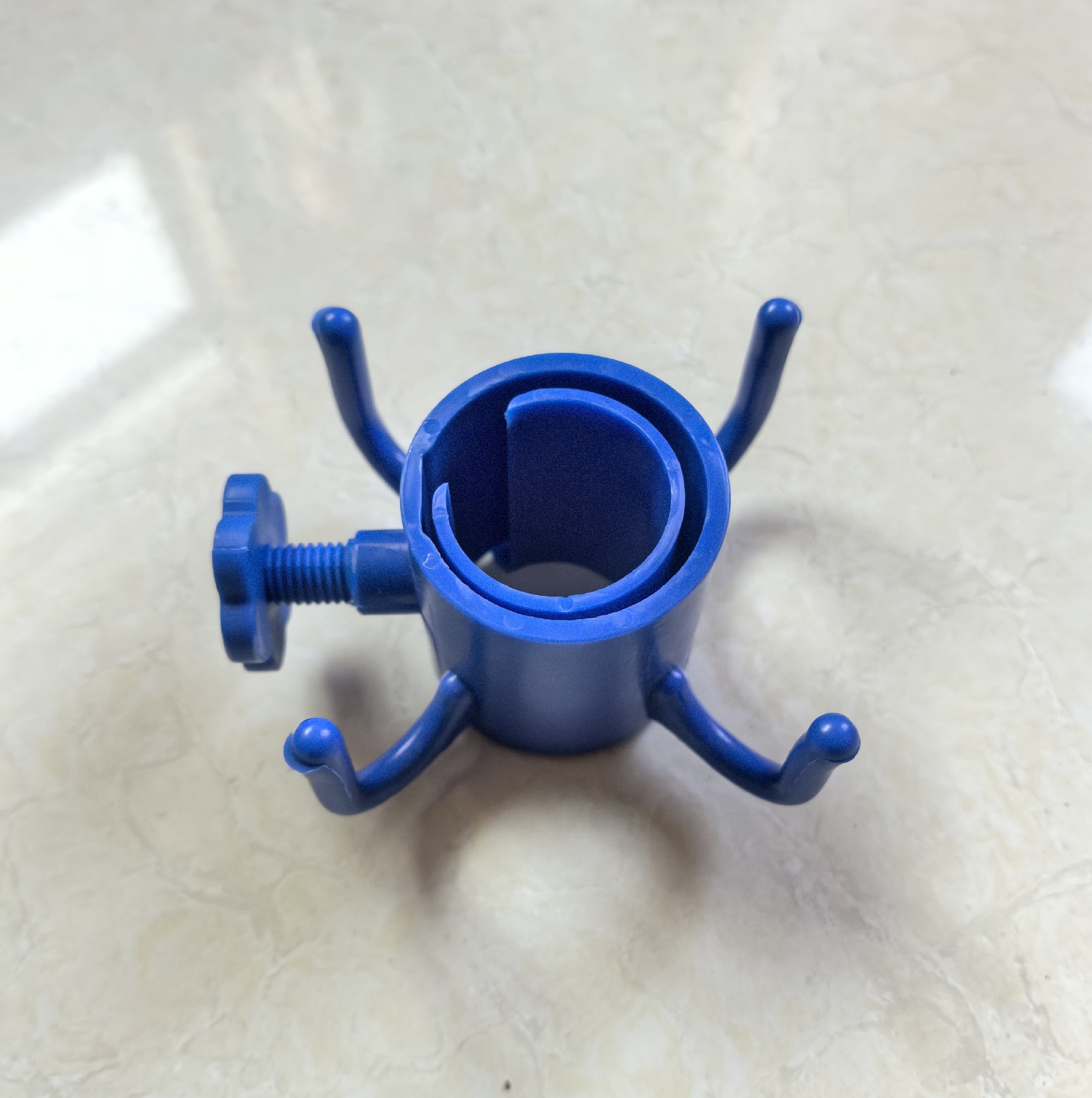 Dropshipping Cross-Border Beach Umbrella Anchor Middle Pole Four-Corner Hook Courtyard Umbrella Plastic Four-Corner Hook Accessories Beach Umbrella Hook