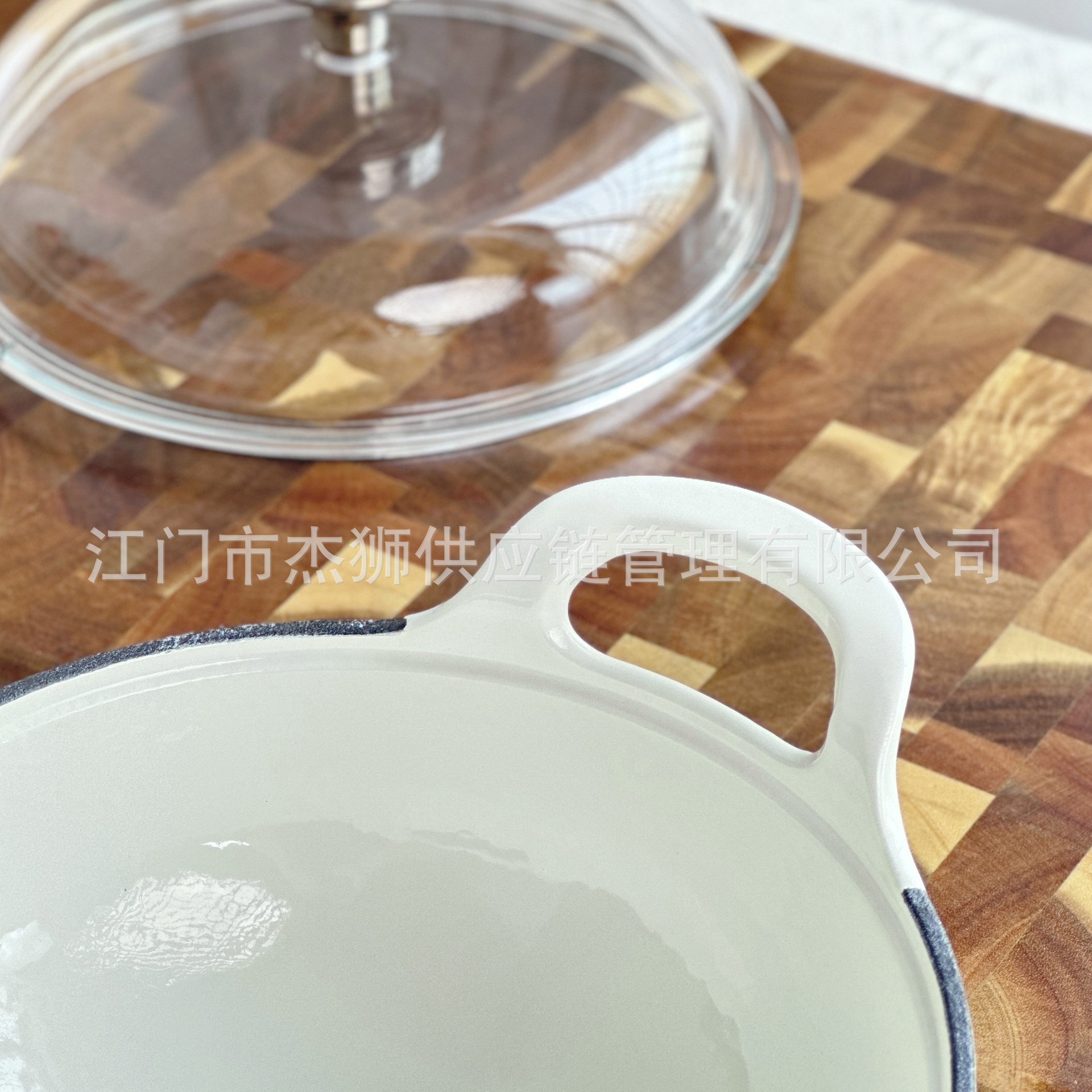 Cast Iron Enamel Pot, Ingot Pot, Visual Small Yellow Pot, Stew Pot, Stew Pot, High-Looking Stew Pot, Enamel Pot Gift