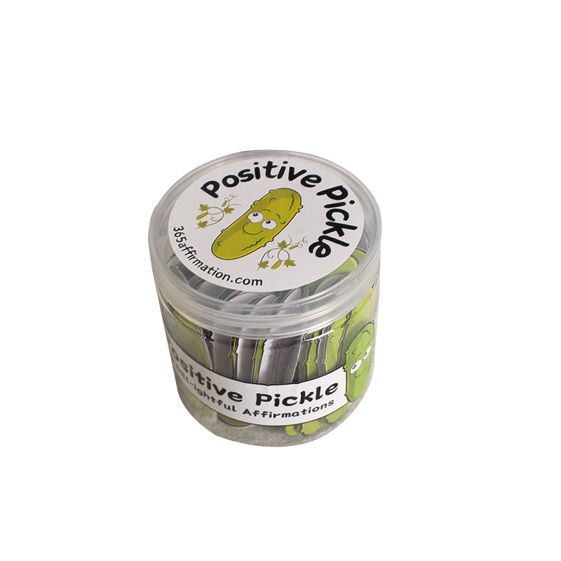 Cross-Border Positive Pickle Emotional Cards Positive Pickle Emotional Support Affirmation Cards