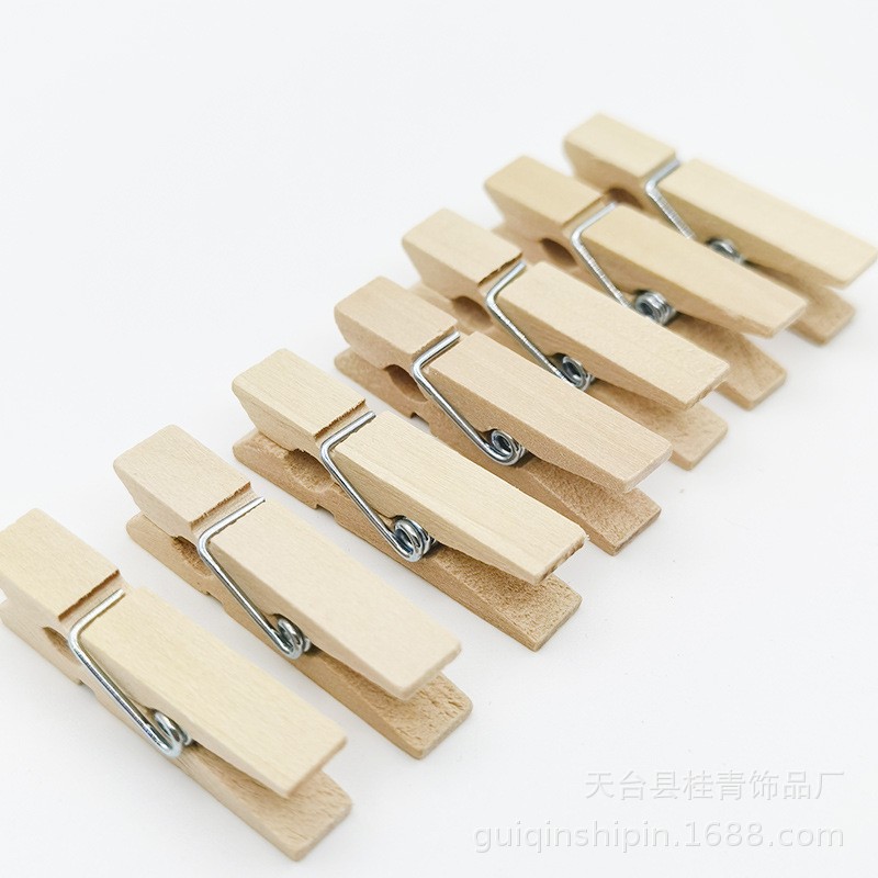 Производитель деревянных маленьких зажимов для DIY, ручные аксессуары, зажимы для фото, зажимы для карточек, зажимы цвета бревна