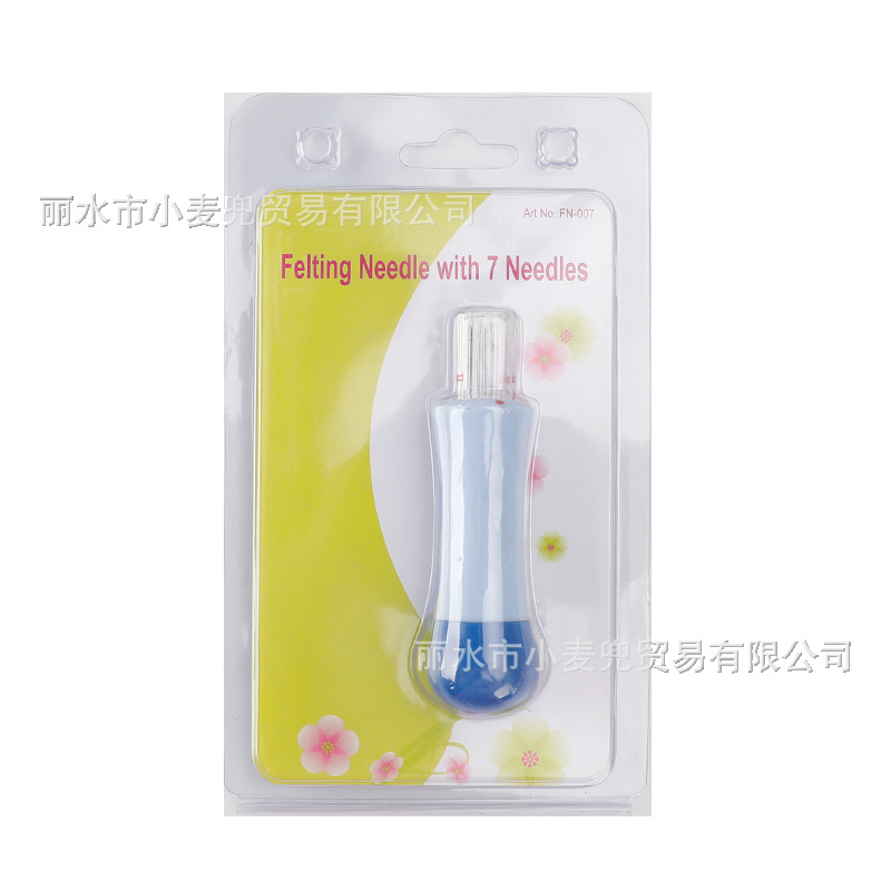 Handmade diy wool felt poking tool wool poking needle multi-head 7-pin handmade tool