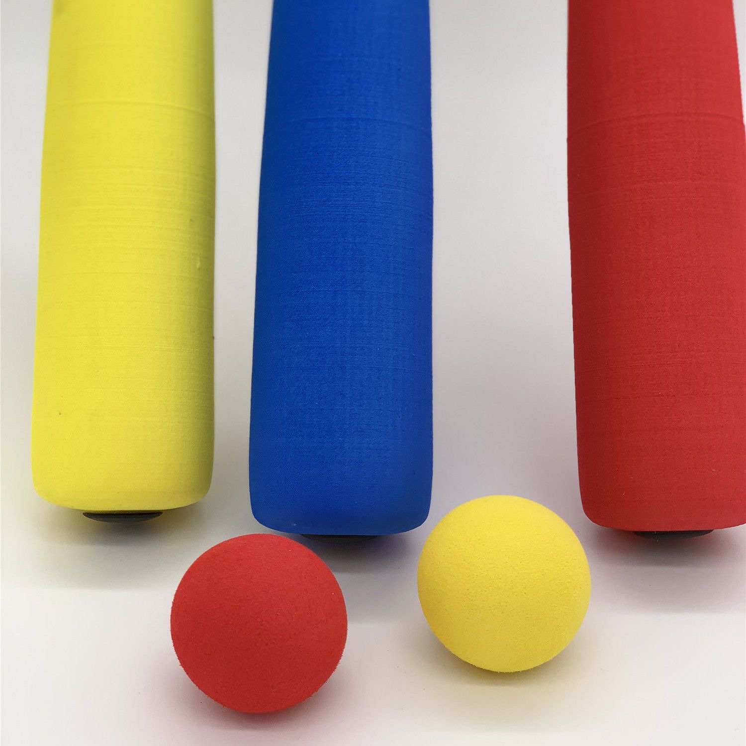 Factory wholesale Eva Ball stick 64cm stick soft sponge plastic handle kindergarten props teaching training Baseball