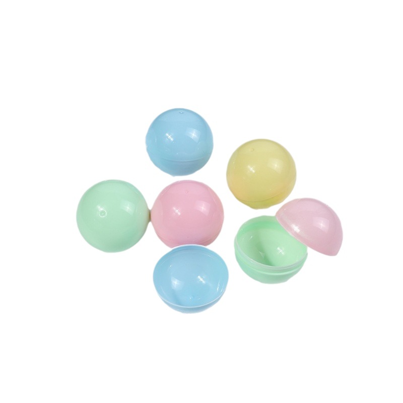 Factory Wholesale 28mm -120mm Gashapon Clear Gashapon Ball Colored Gashapon Toy Gift Ball Plastic Ball