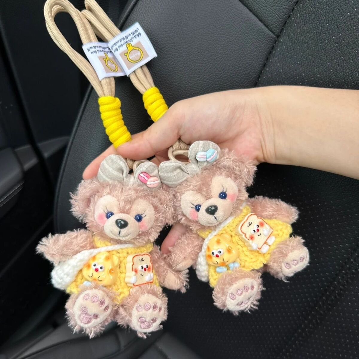 Shirley Mei Mei Duffy Bear Miu Bag Pendant Doll Bag Accessories Keychain Girl's Holiday Gift