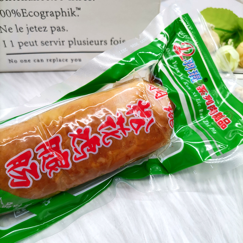 Songhua Chicken Sausage, Old Taste, Jiamusi Sausage, Northeast Specialty Cooked Food, Braised Snacks, Sausage Snacks, Chicken Sausage