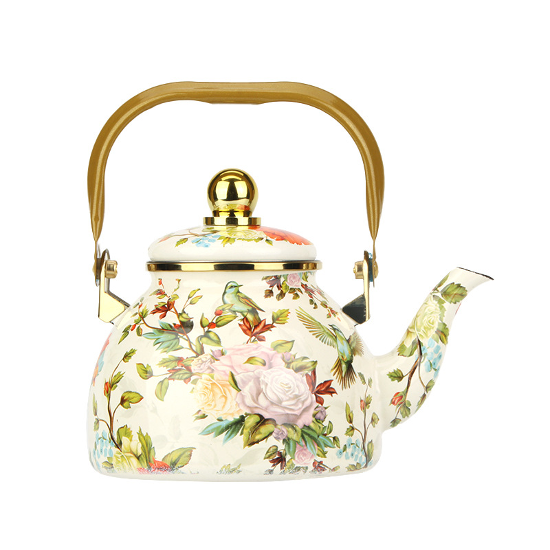 Утолщенная эмалированная кастрюля, Эмалированный чайник, Эмалированный чайник, Эмалированный чайник, Эмалированный кофейник