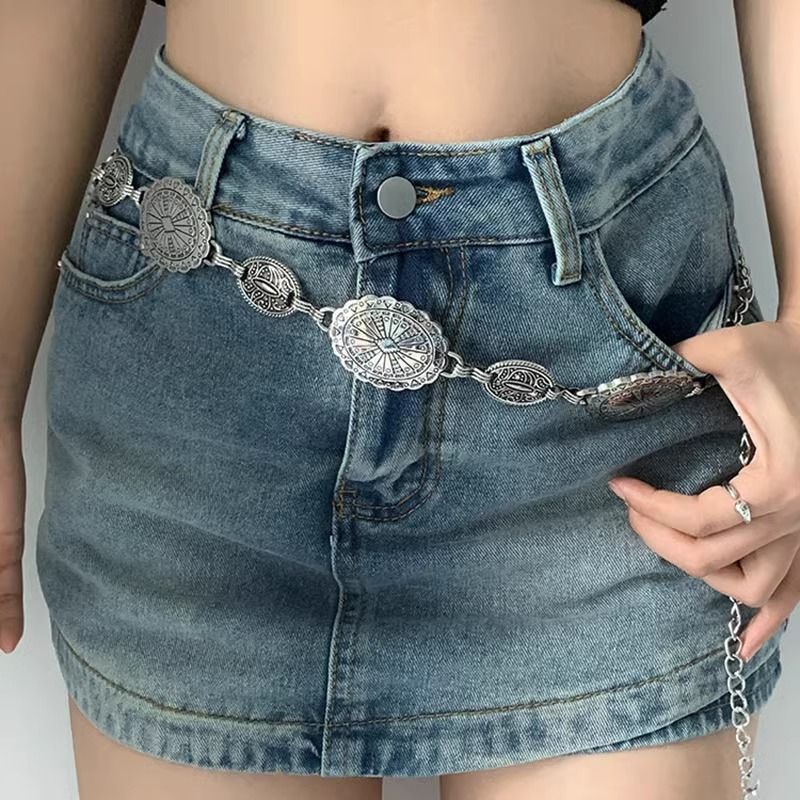Waist Chain Women's New Niche Design Sense Decoration All-match Retro Belt Matching Skirt Jeans Belt