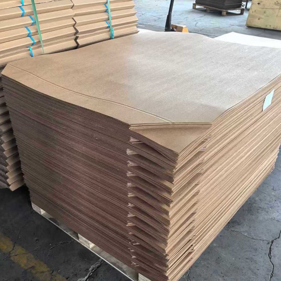 Export Environmentally Friendly Fumigation-Free Paper Pallet Kraft Paper Custom Container Loading Pad Manufacturer Supplies Logistics Pad