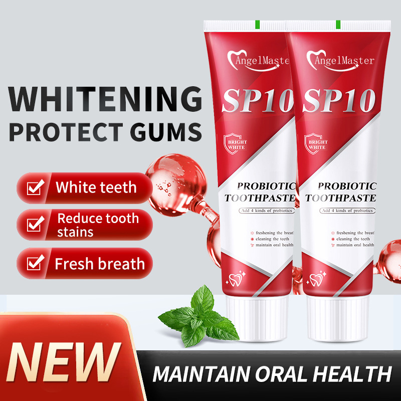 Cross-border explosive probiotics sp-10 toothpaste clean teeth, oral cavity fresh breath whitening stain factory wholesale