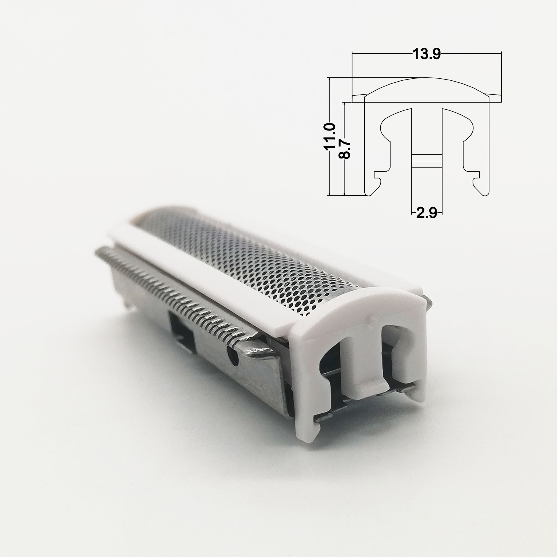 Factory wholesale Women's Shaver Blade electric hair remover replaceable head men's razor head accessories