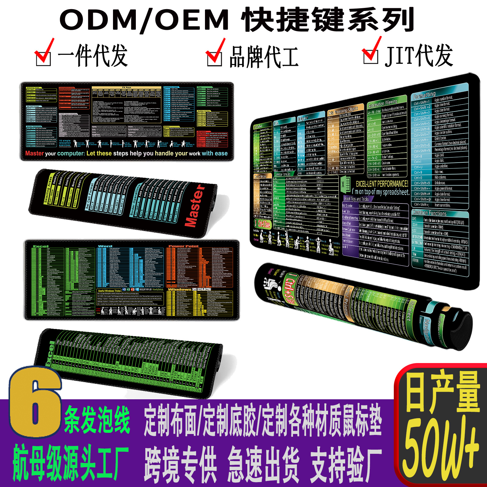 Коврик для мыши с коротким путем, грязеустойчивый, большой, для игр, E-sports, офисный стол, двухсторонний противоскользящий