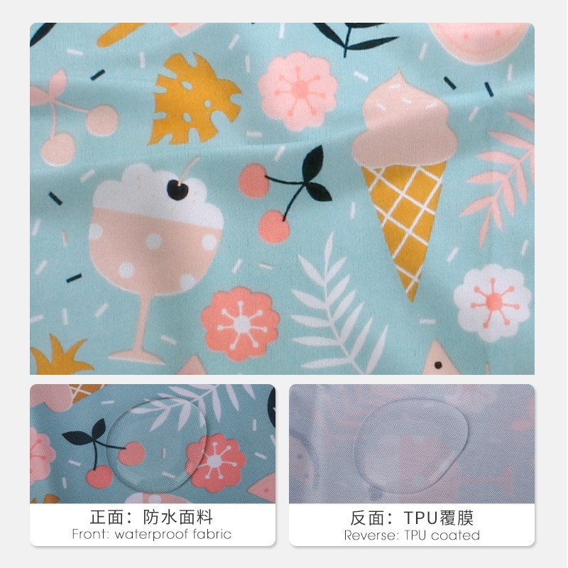 Breathable Clothing Wet Bag Digital Print Diaper Sanitary Napkin Zipper Diaper Bag Can Be Stored for Family Use Portable