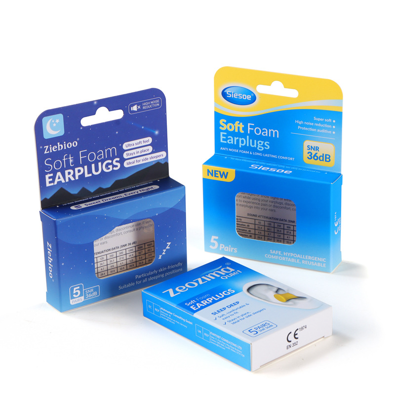 White Card Color Box Custom Double Plug Folding Carton Digital Digital Product Window Hook Jewelry Cosmetics Box