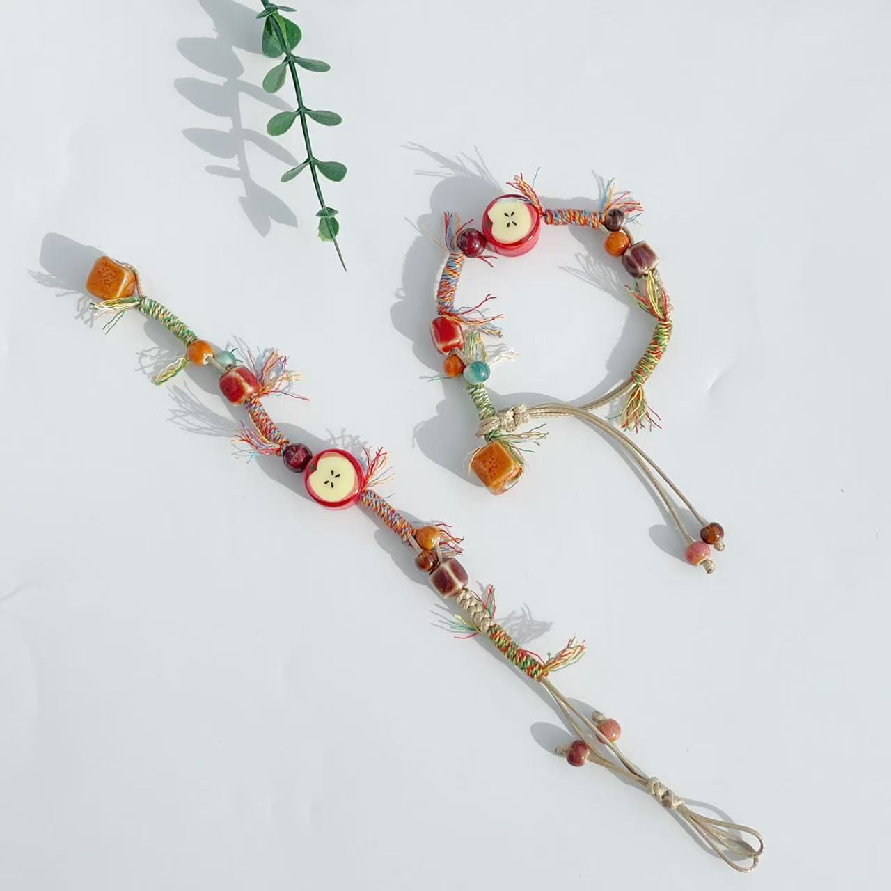 Jingdezhen Ceramic Bracelet New Chinese Jingdezhen Ceramic Bracelet Simple Jewelry Stall Student Gift Jewelry