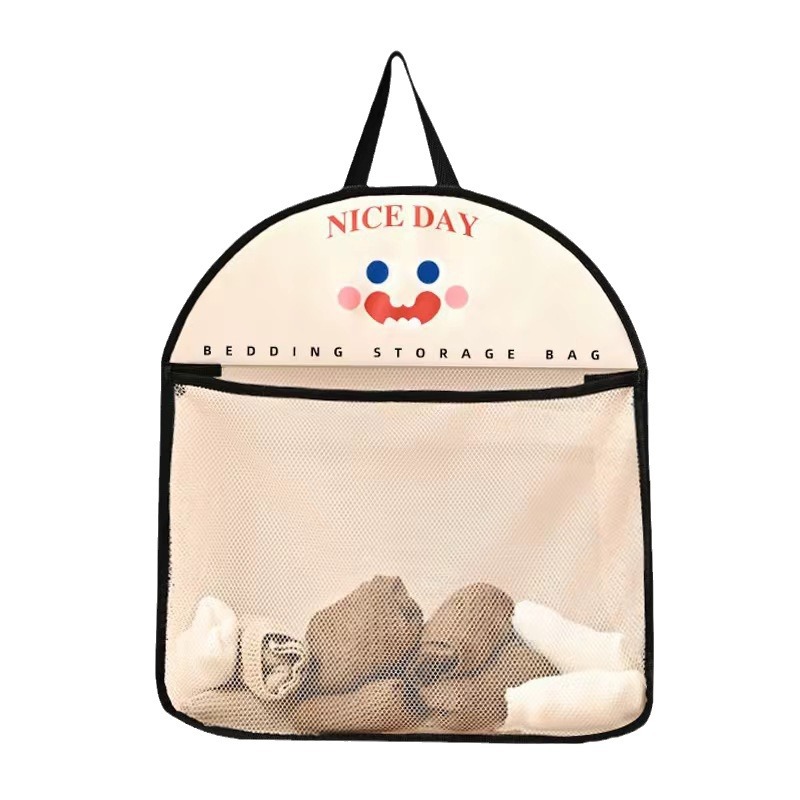 Miscellaneous Storage Mesh Bag Intimates and Socks Storage Hanging Bag Wardrobe Hanging Storage Bag Door Back Storage Bag Wall Hanging