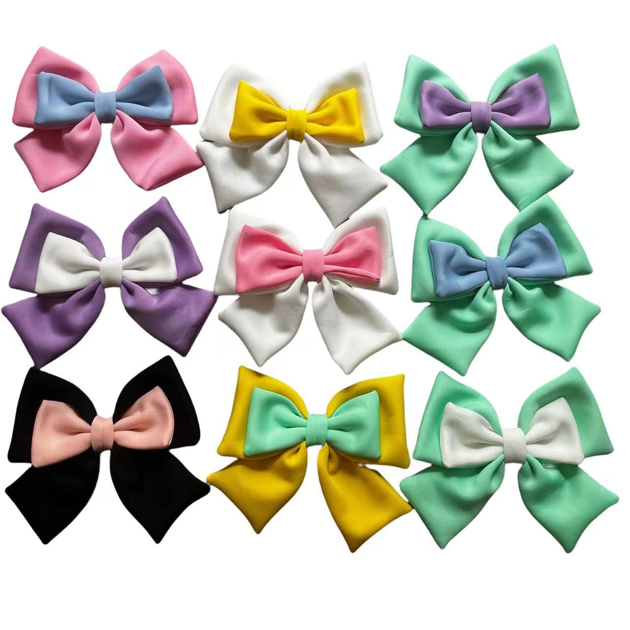 Маленькие аксессуары для украшения электромобиля цветное сочетание банта Луна Маверикс трансформация задние аксессуары без наклеек