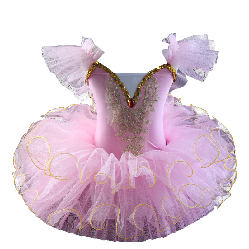 New Ballet Costumes for Girls, Tutu, Suspender Gauze Skirt, Kidsren's Tutu Skirt, Little Swan Dance, Tu Xichen