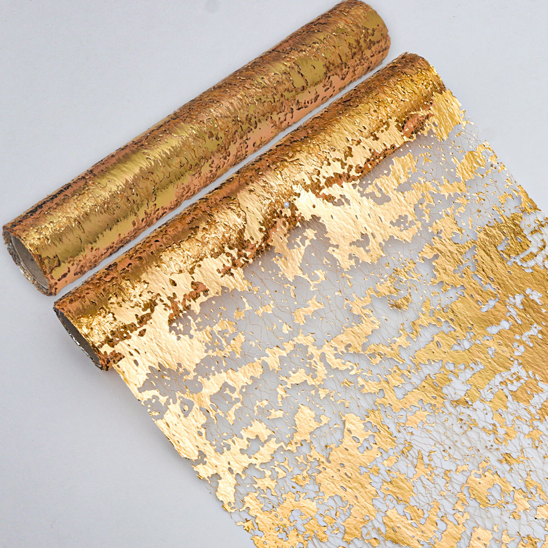 Cross-Border Special Hot Stamping Foil Table Flag Placemat Disposable Decoration Material Wedding Home Atmosphere Dining Table Table Flag Layout