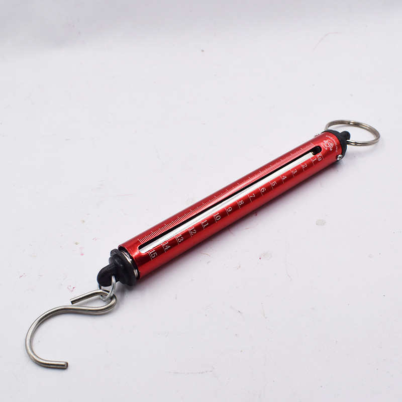 Spring scale Hook scale portable portable scale old-fashioned measuring scale shopping scale mechanical spring scale Hook scale 5kg 10kg scale