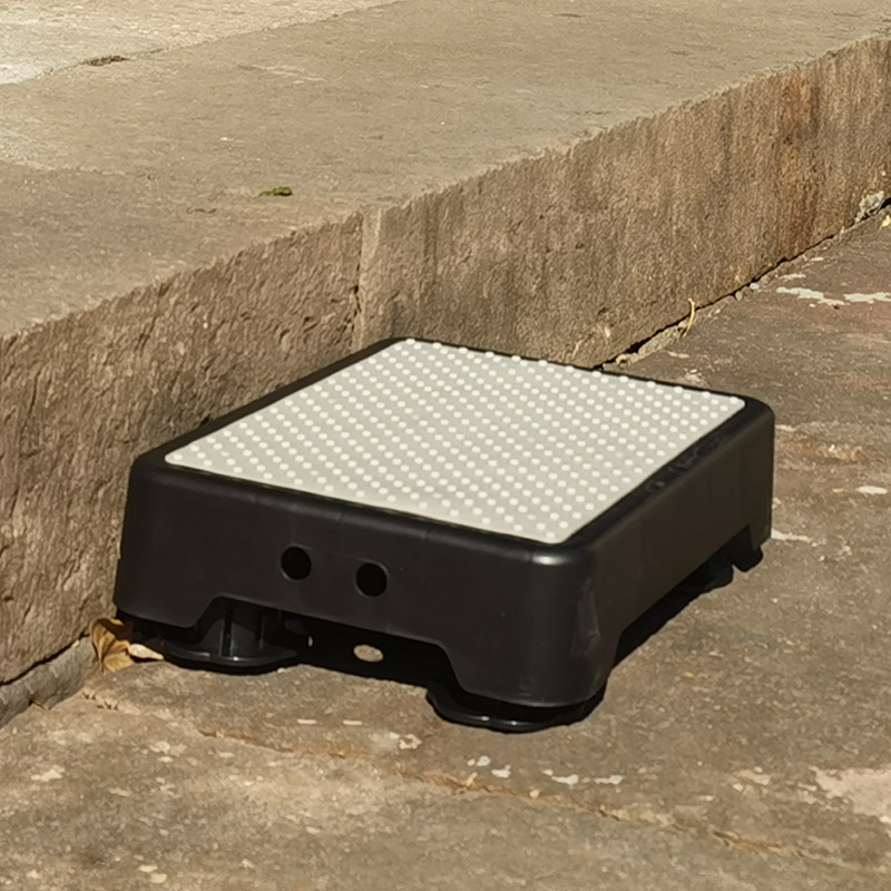 Нескользящая подставка для ног, высота регулируемая, однослойная, складная