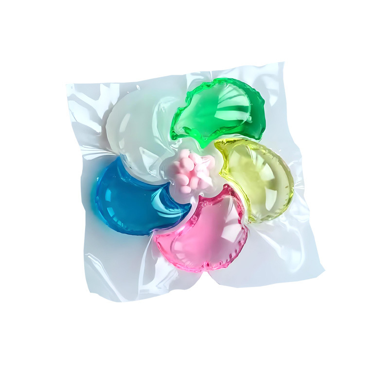 Laundry Detergent Pods with Fragrance, 6D Multi-Chamber Laundry Balls for Stain Removal, Fragrance Retention, Sterilization, and Mite Removal, Customizable Laundry Capsules