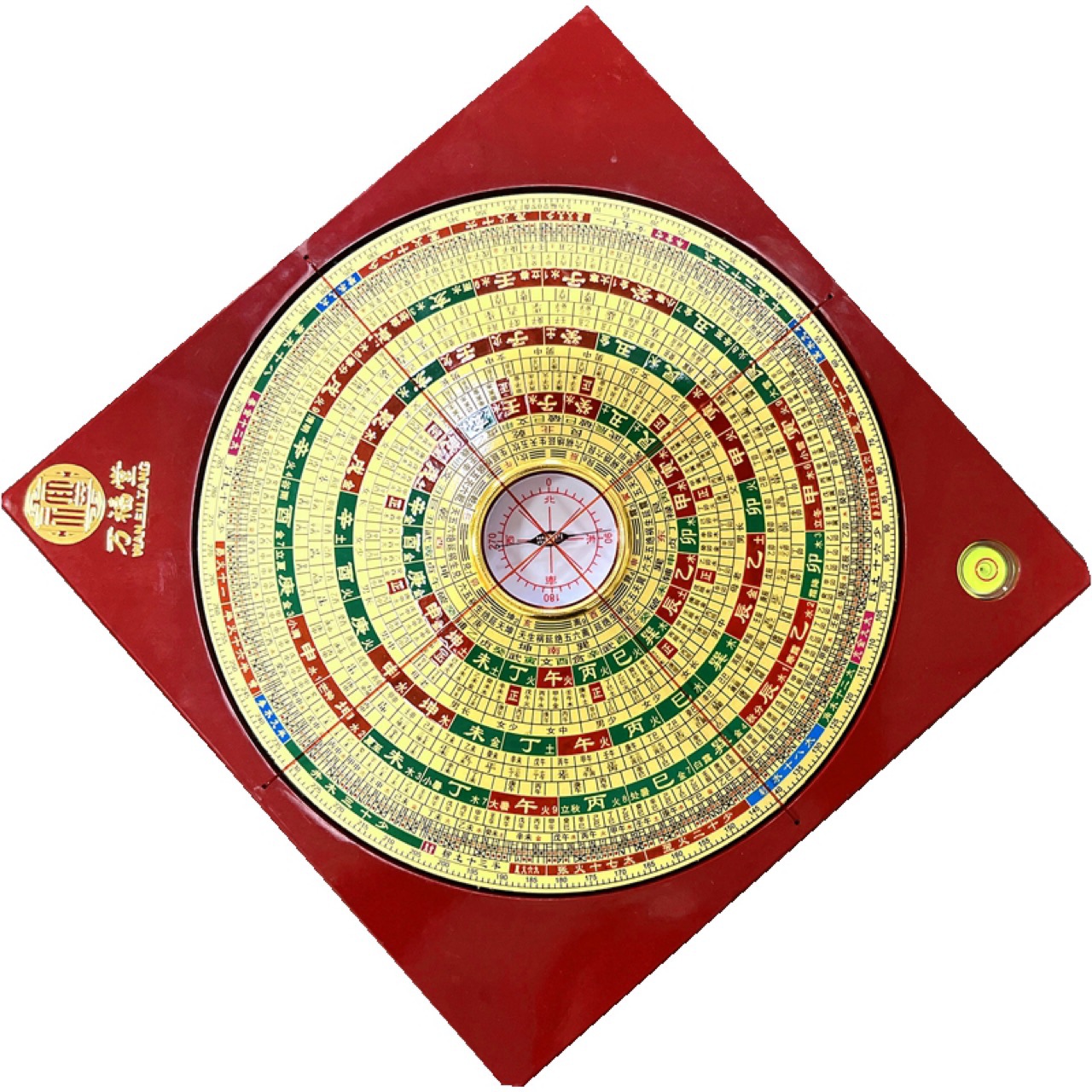 Factory wholesale new Wanfutang 6-inch large font 21-layer three-plate pure copper high-precision compass