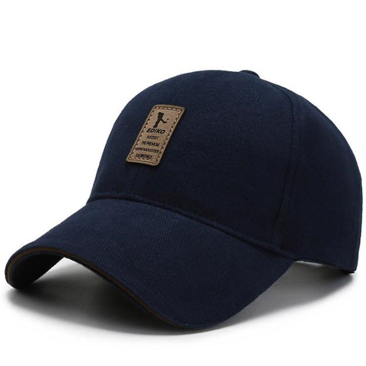 Factory supply middle-aged and elderly New Four Seasons pure cotton breathable sun protection big brim sandwich twill winning baseball hat
