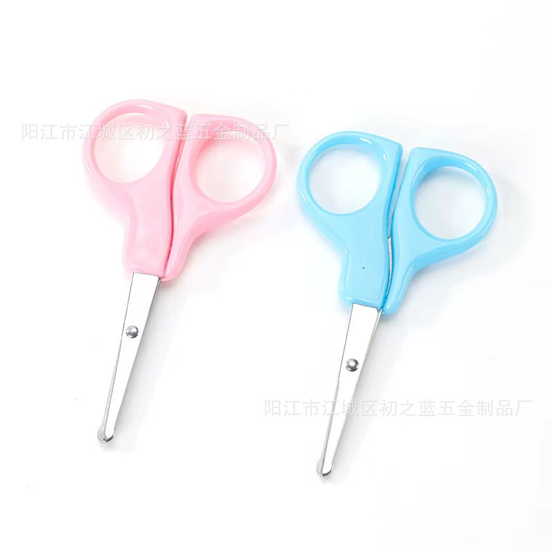 Factory Direct scissors baby children safety nail clippers infant nail clippers single Baby small scissors nail clippers