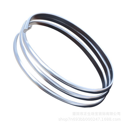 S999 Pure Silver Wire Pure Silver Bar Half-Round Cut Silver Wire DIY Bracelet Ring Handmade Raw Materials DIY Materials
