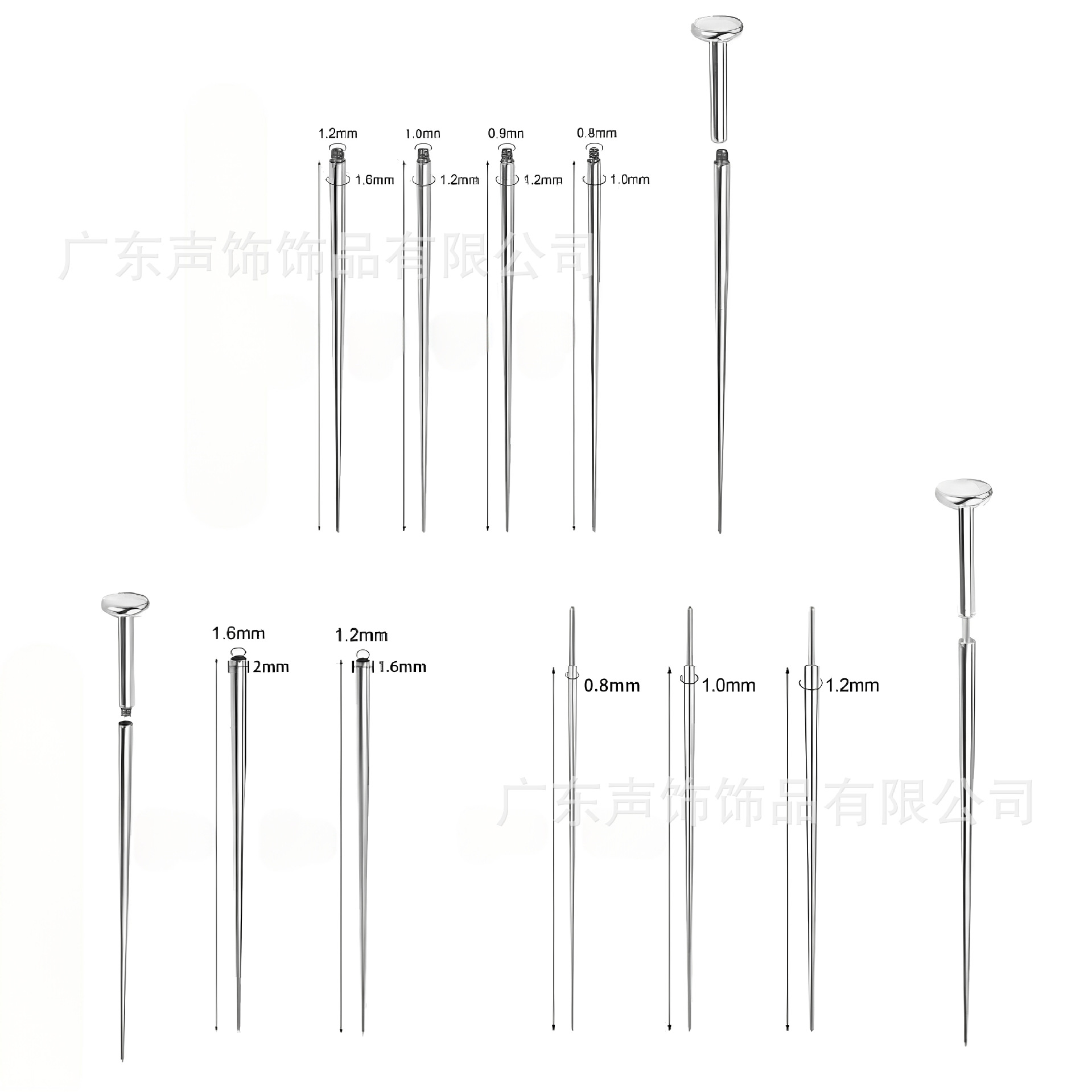 Guide Needle 316 Titanium Steel Puncture Auxiliary Rod Internal and External Threaded Puncture Traction Needle Source Manufacturer