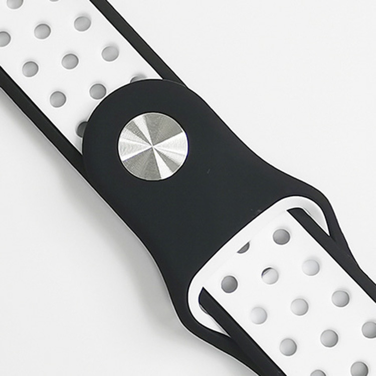 For Apple Watch Ultra 9876543210 Generation se Nike Nike woven solid color watch with silicone