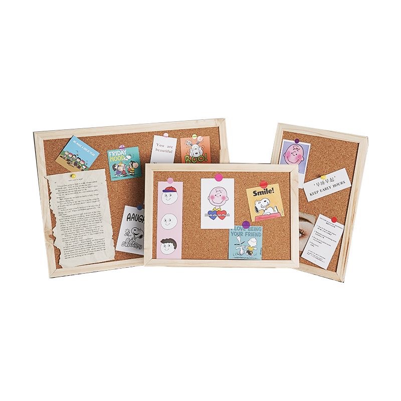 ins cork board Photo Wall felt plate self adhesive wall sticker background wall display message board cork board