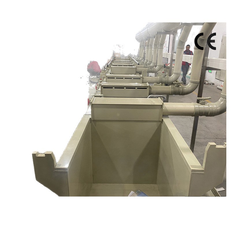Aluminum Alloy Anodized Pp Groove Production Line Equipment Hardware Metal Nickel Copper Chromium Zinc Gold and Silver Electroplating Production Line