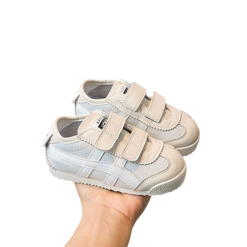 Baby Forrest Gump Shoes 2025 Spring New Stain-Resistant Kidsren's Casual Shoes Boys Soft-Soled White Shoes Girls Sports Shoes